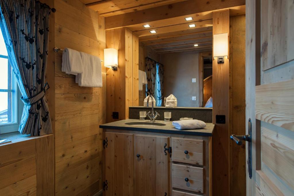 Chalet Berghof Sertig Clavadel 객실 사진